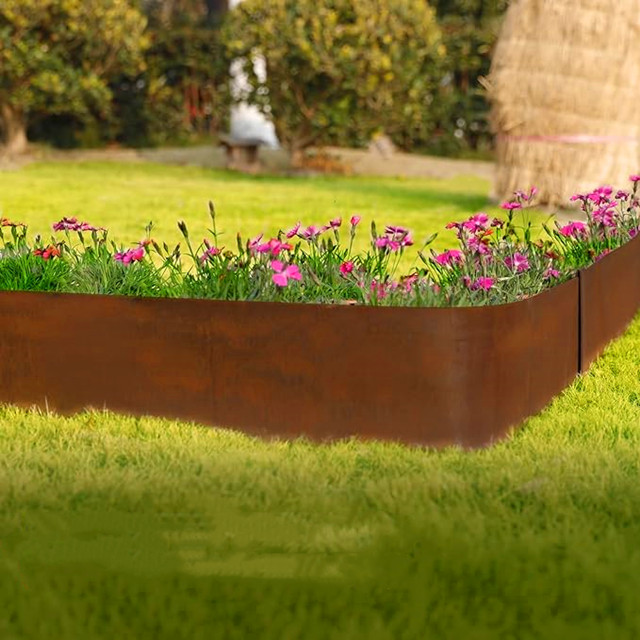 Lawn And Garden High Quality Cor-Ten Steel Edging