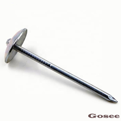 Umbrella Head Roofing Nails 9Gx1.5"