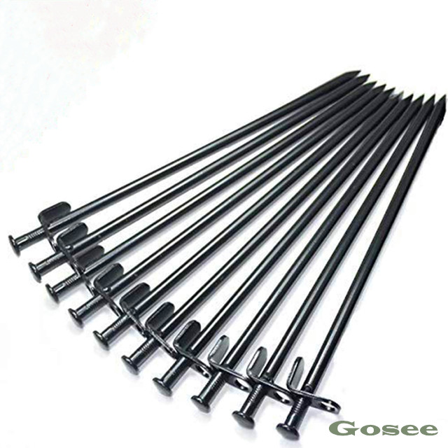 Heavy Duty Steel Camping Stakes