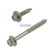 Type 17 12G-11x50mm SS316 Hex Washer Face Screw 