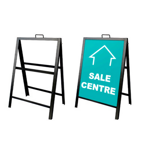 18"W x 24"H Sidewalk Sign Holder A-Frame 