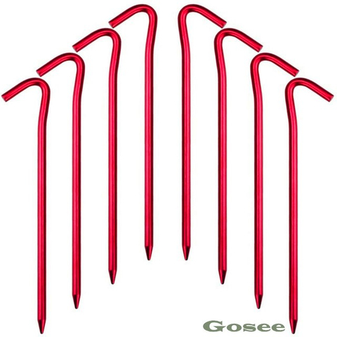 ULTRALIGHT ALUMINUM TENT STAKES