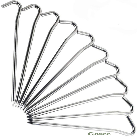 Galvanized Camping Tent Peg